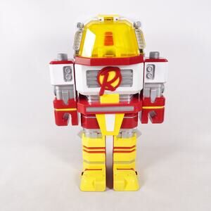 Ryan's World Mega Mecha Titan Robot Action Figure Robotic Toy Playset Red Yellow